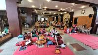 Sadhana Panchakam with Kunkumarchana during Shri Lalita Trishati (14 July 2026). Picture Courtesy: Shri Chandrashekhar Padubidri